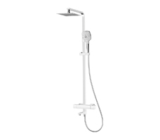 Square Thermostatic Shower Column  Three Functions