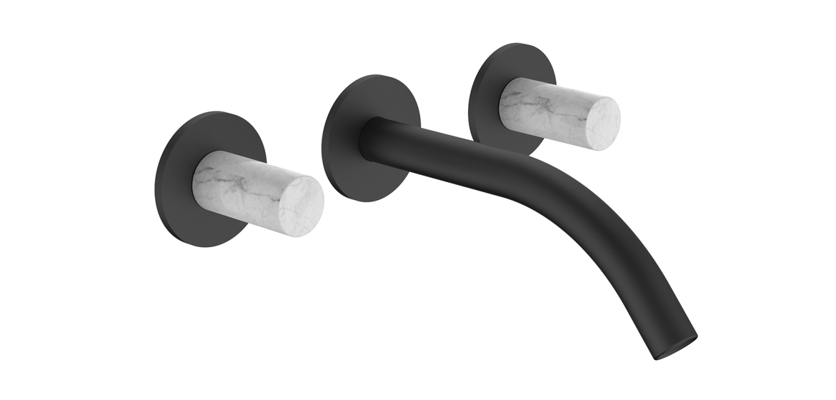 Double Handle Concealed Basin Faucet
