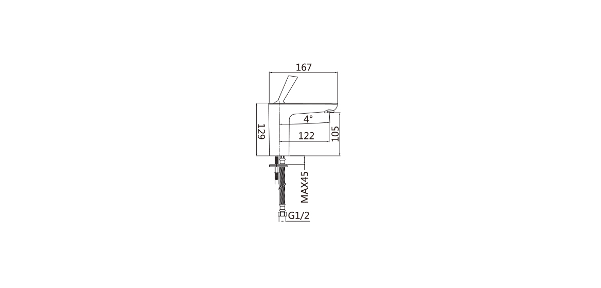 Single Handle Basin Faucet