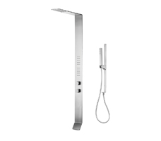 S.S. Concealed Shower Screen