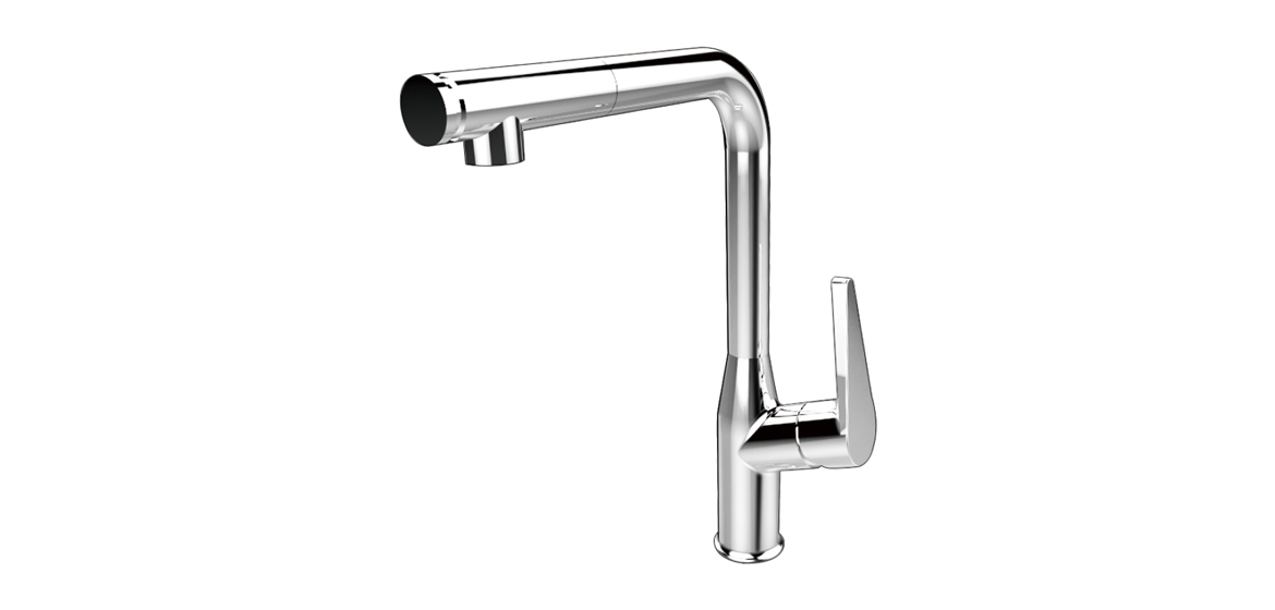 Single Handle Pull-out Kitchen Faucet
