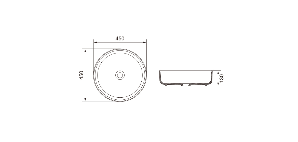 Up Table Basin