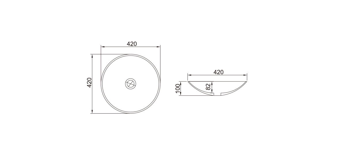 Up Table Basin