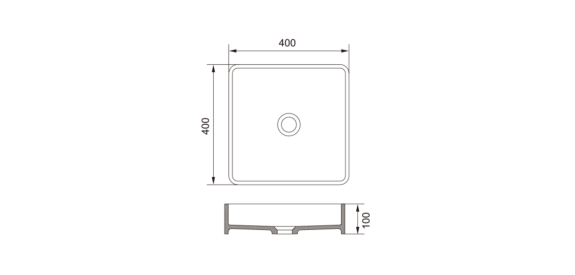 Up Table Basin