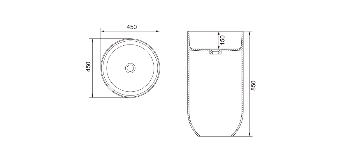 Floor Basin