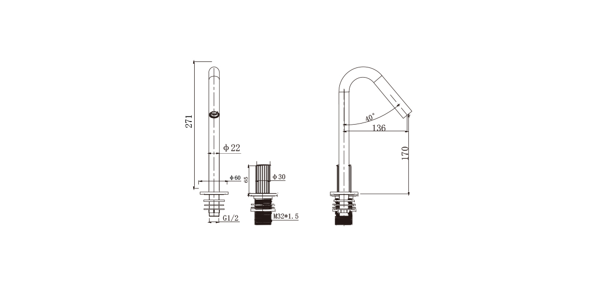 Single Handle Basin Faucet