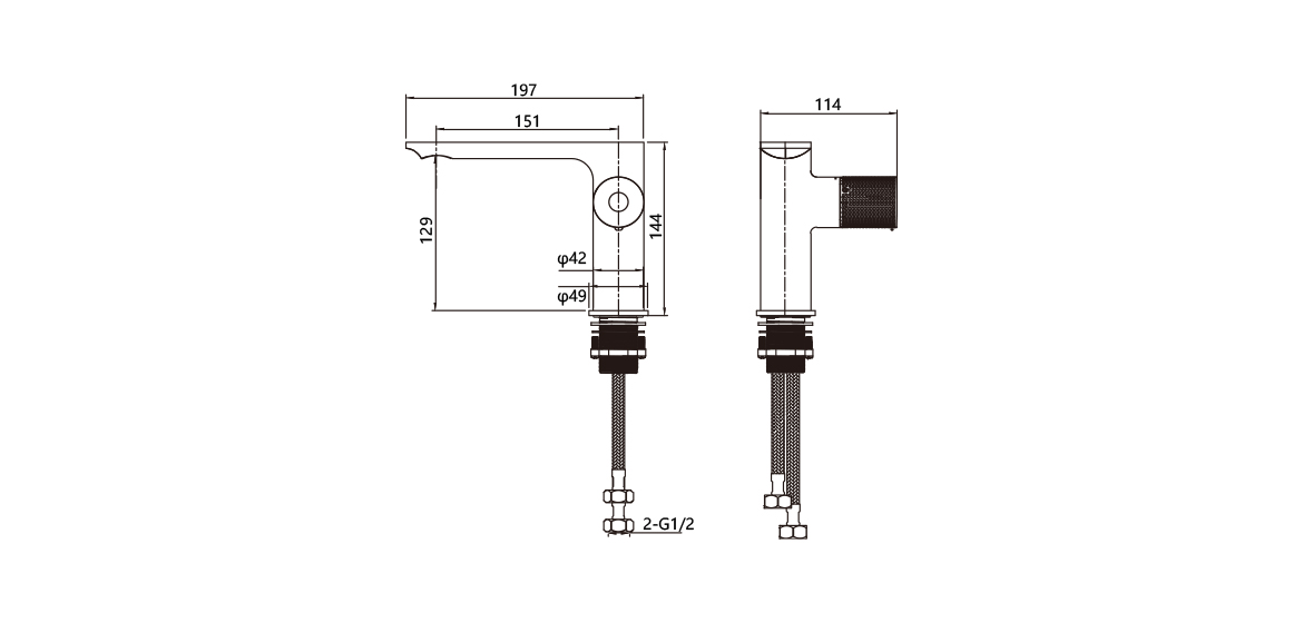 Single Side  Basin Faucet